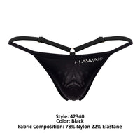 HAWAI 42340 Microfibra G-String Color Negro