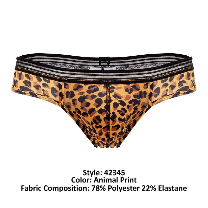 Hawai 42345 Microfibre Thongs Color Animal Print