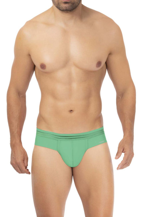 Hawai 42182 Printed Microfiber Briefs Military Green –   - Men's Underwear and Swimwear