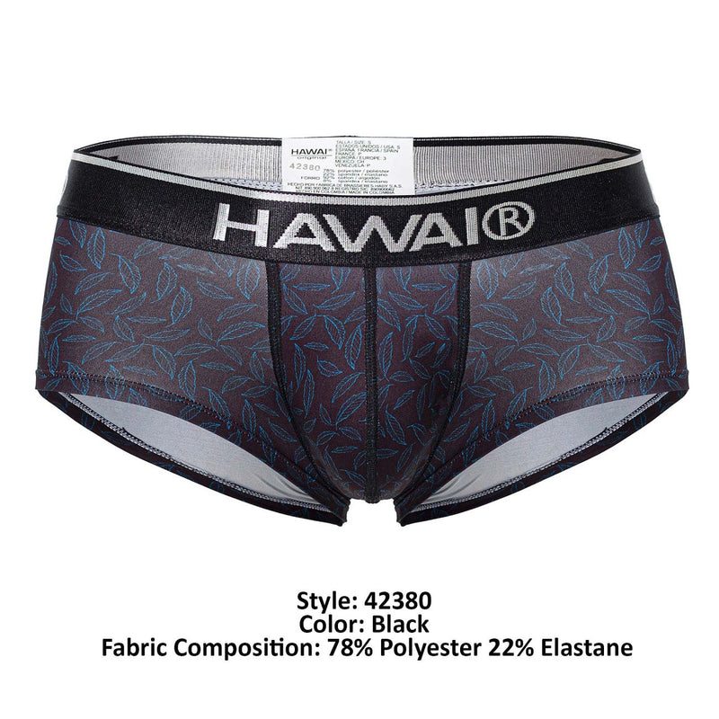 Hawai 42380 Briefs imprimés couleur noire