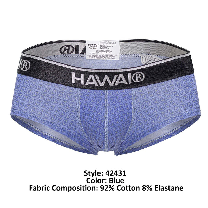 Hawai 42431 Briefs imprimés couleur bleu