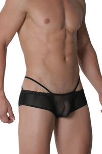 Couleur de bikini cachée 951 Mesh noir