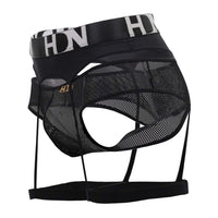 Hidden 953 Garter-Belt Briefs Color noir