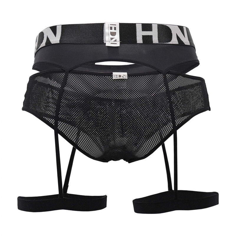 Hidden 953 Garter-Belt Briefs Color noir