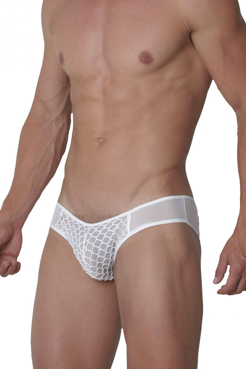 Couleur de bikini cachée 956 Mesh blanc