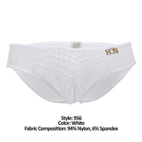 Couleur de bikini cachée 956 Mesh blanc