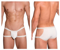 Hidden 958 Briefs de latéraux ouverts Color Beige