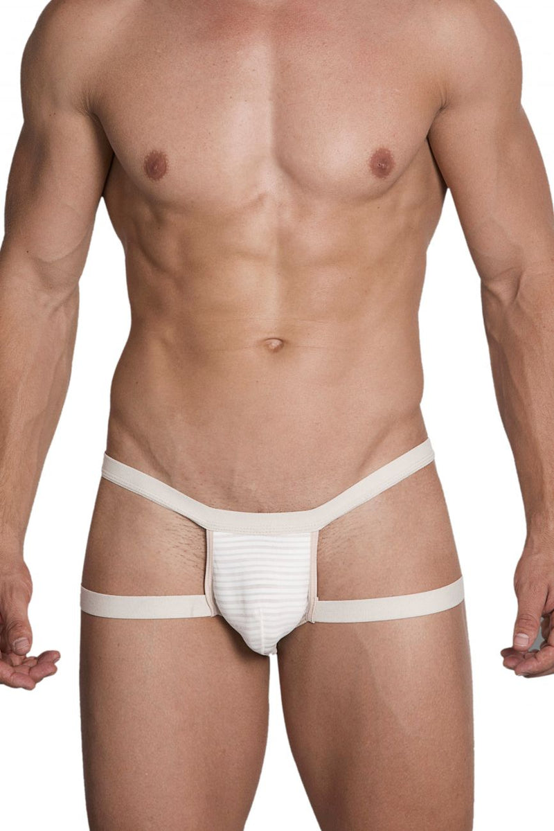 Hidden 958 Briefs de latéraux ouverts Color Beige