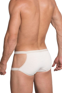 Hidden 958 Briefs del lado abierto color beige