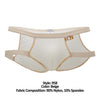 Hidden 958 Briefs de latéraux ouverts Color Beige