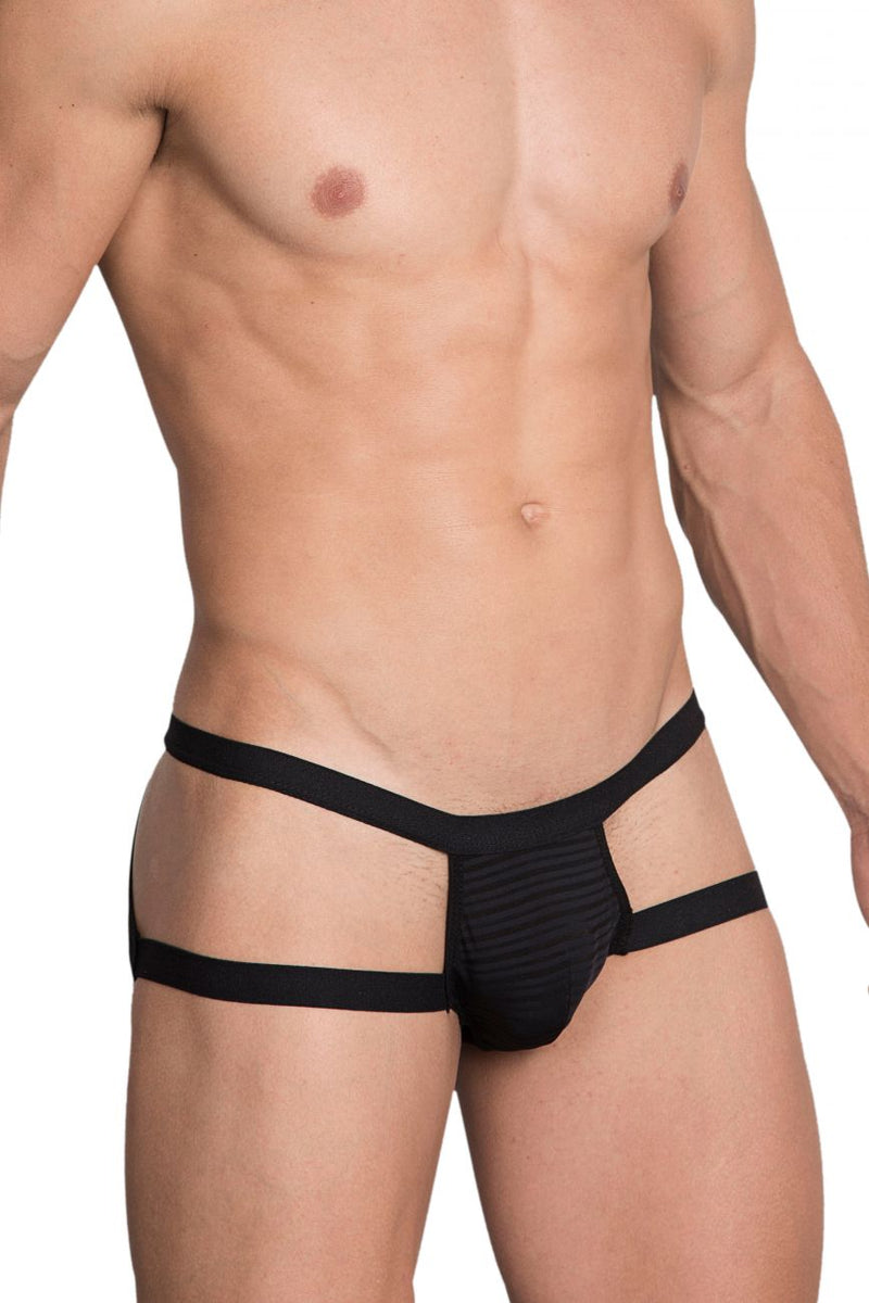 Hidden 958 Briefs del lado abierto color negro