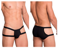 Hidden 958 Briefs del lado abierto color negro