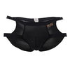 Hidden 958 Briefs del lado abierto color negro