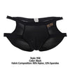 Hidden 958 Briefs del lado abierto color negro