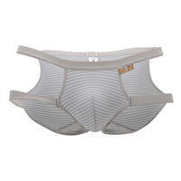 Hidden 958 Open Side Briefs Color Gray