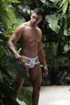 Hidden 958 Briefs del lado abierto color blanco