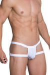 Hidden 958 Briefs del lado abierto color blanco