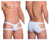 Hidden 958 Briefs del lado abierto color blanco