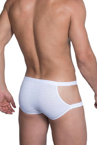 Hidden 958 Briefs del lado abierto color blanco