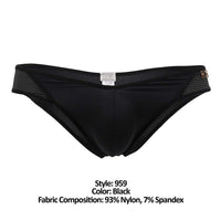 Hidden 959 Couleur de bikini microfibre noir