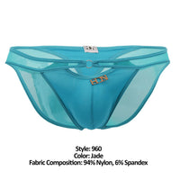 Hidden 960 Mesh Bikini-Thong Color Jade