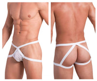 Hidden 963 Mesh Jockstrap Color blanc