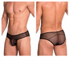 Couleur de bikini cachée 966 Mesh noir