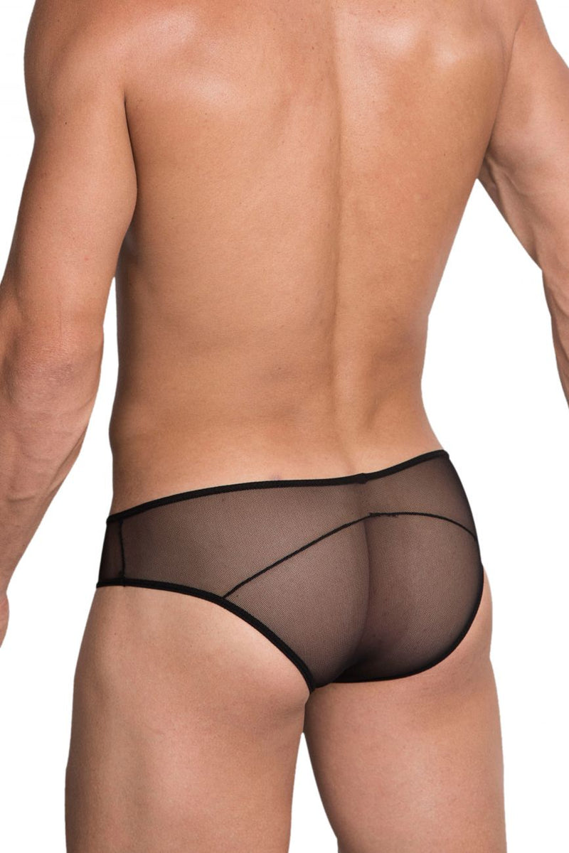 Couleur de bikini cachée 966 Mesh noir