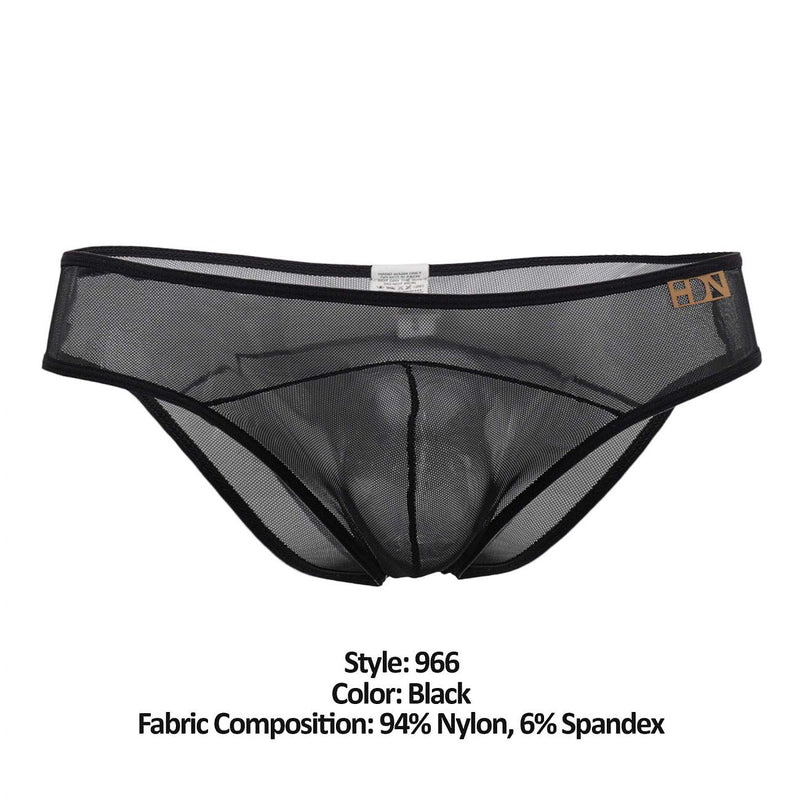 Couleur de bikini cachée 966 Mesh noir