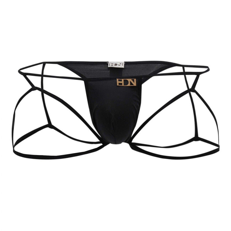 Couleur cachée 971 Jockstrap-thong Black