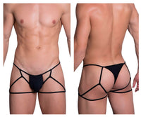 Couleur cachée 971 Jockstrap-thong Black