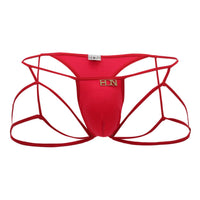 Hidden 971 jockstrap-thong couleur rouge