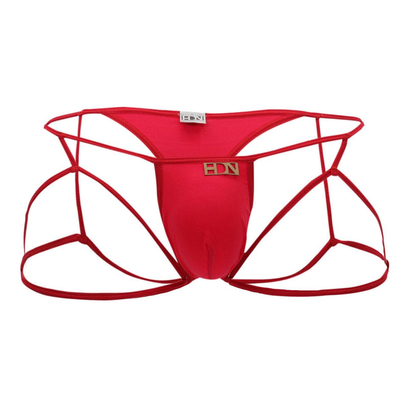 Hidden 971 jockstrap-thong couleur rouge