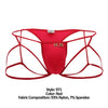 Hidden 971 jockstrap-thong couleur rouge