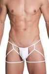 छिपे हुए 971 Jockstrap-thong रंग सफेद