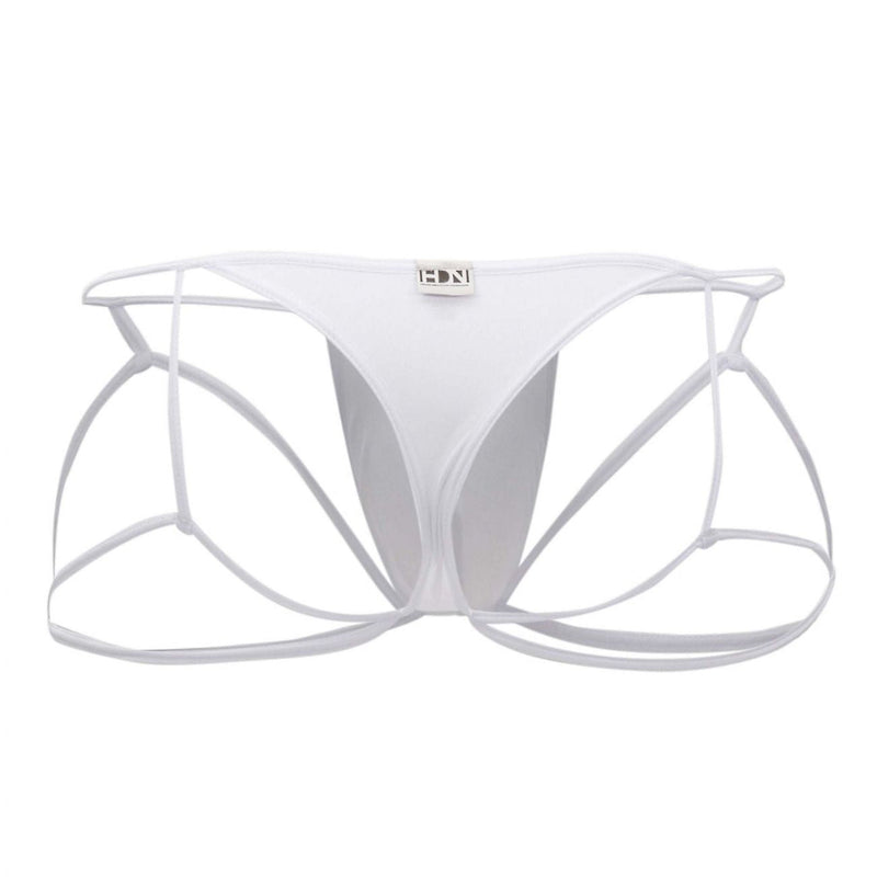 Couleur cachée 971 Jockstrap-thong White