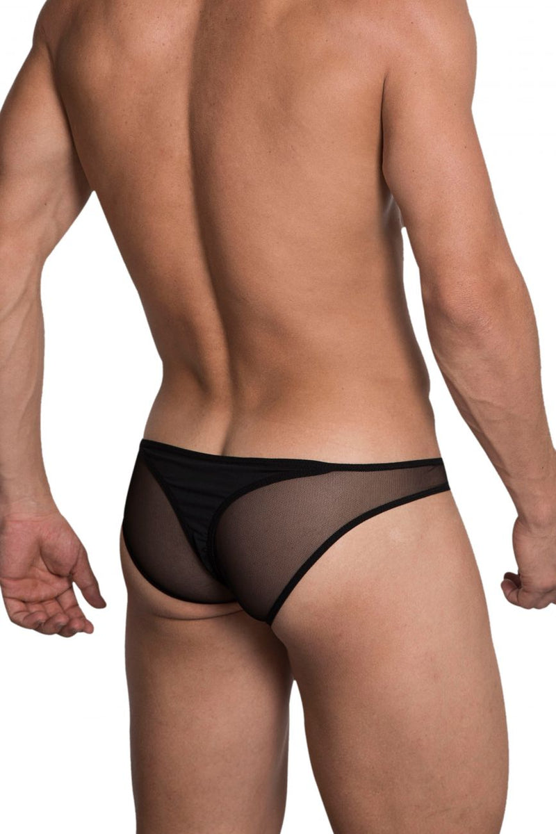 Hidden 972 Mesh bikini-thong color negro