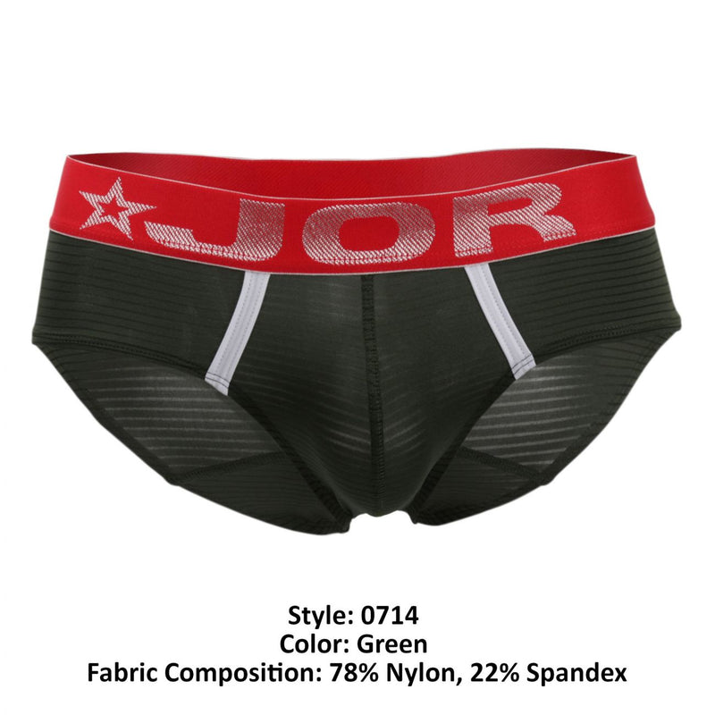 Jor 0714 Cooper Briefs Color verde