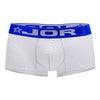 Jor 0822 stéréo boxer Briefs Color blanc