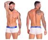 Jor 0822 stéréo boxer Briefs Color blanc