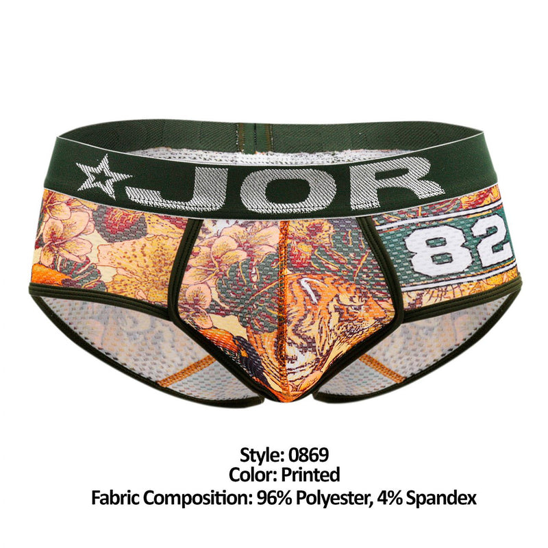 Jor 0869 Bengala Briefs Color impreso