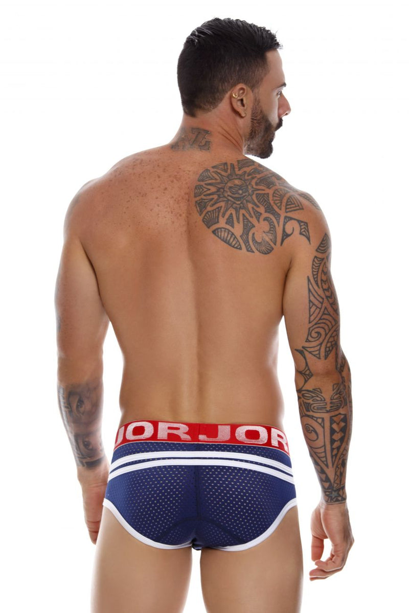 Jor 0967 Fox Briefs Color bleu