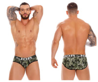 Jor 1218 Briefs del ejército color verde