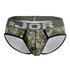 Jor 1218 Briefs del ejército color verde