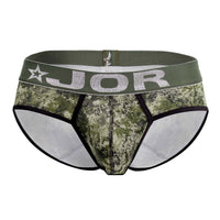 Jor 1218 Briefs del ejército color verde