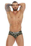 Jor 1218 Briefs del ejército color verde