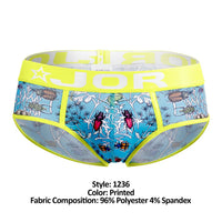 Jor 1236 bogues briefs imprimés