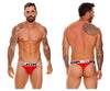 Jor 1610 jor thongs couleur rouge