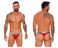 Jor 1610 jor thongs couleur rouge