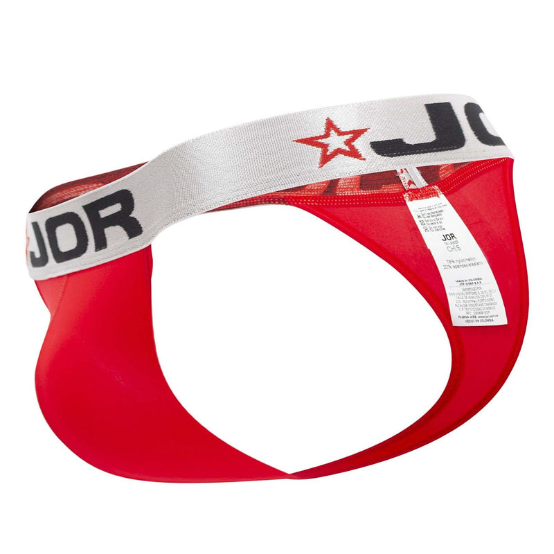 JOR 1610 JOR THONGS रंग लाल